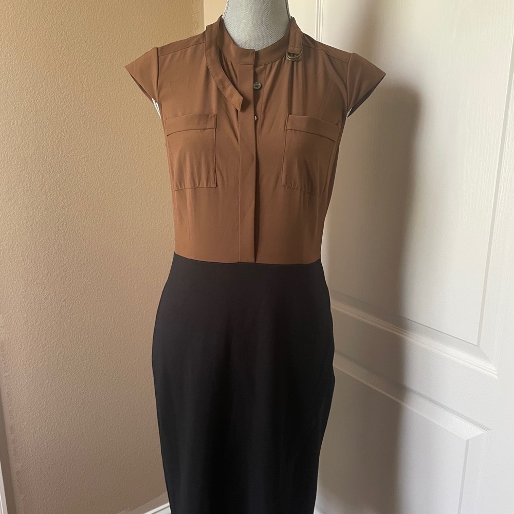 3 dresses: Anne Taylor, Calvin Klein and London Times dress size 4 - Picture 2 of 7